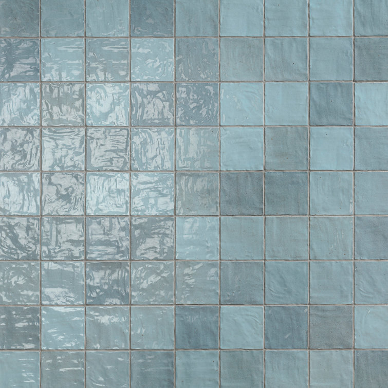 Ivy Hill Tile Kingston 4" x 4" Straight Edge Ceramic Tile Perigold